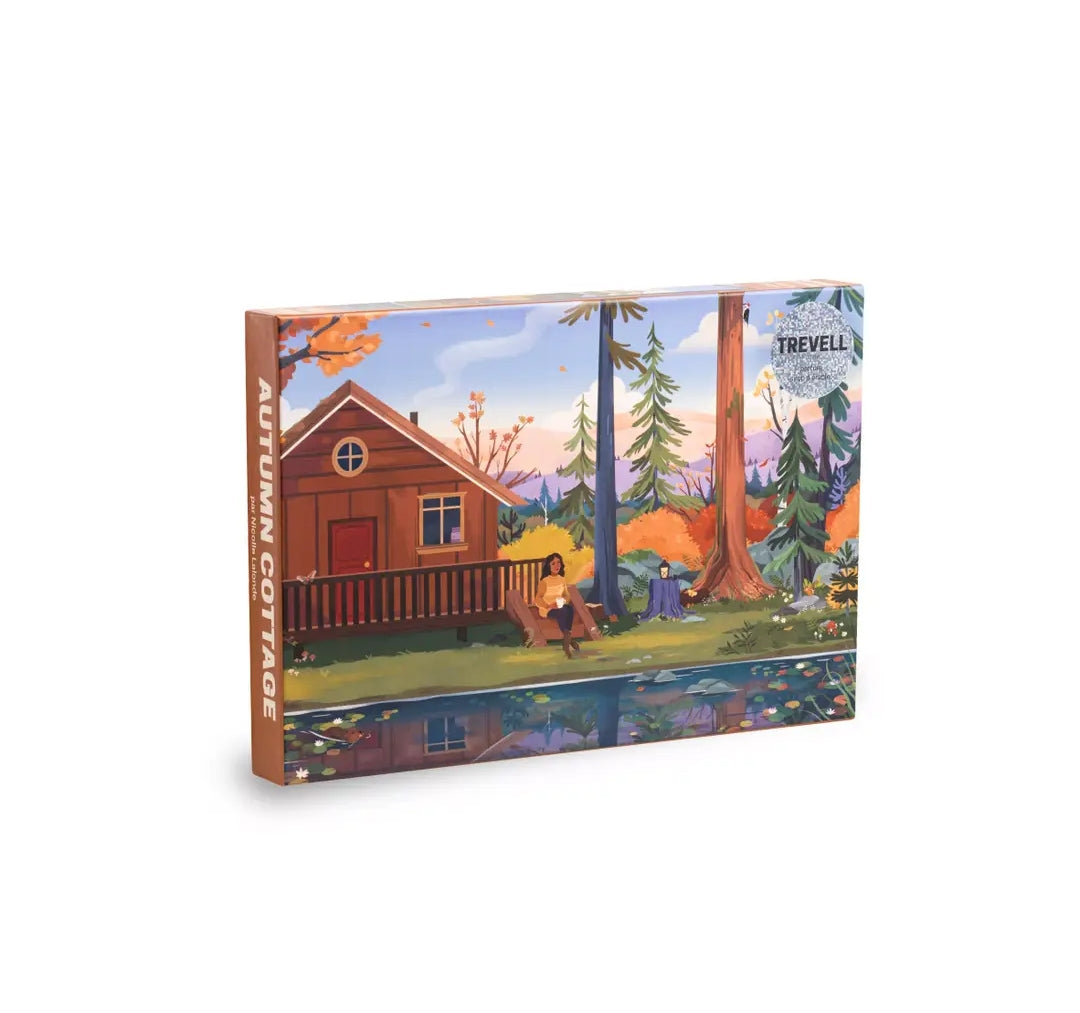 Puzzle Autumn Cottage 1000 pezzi