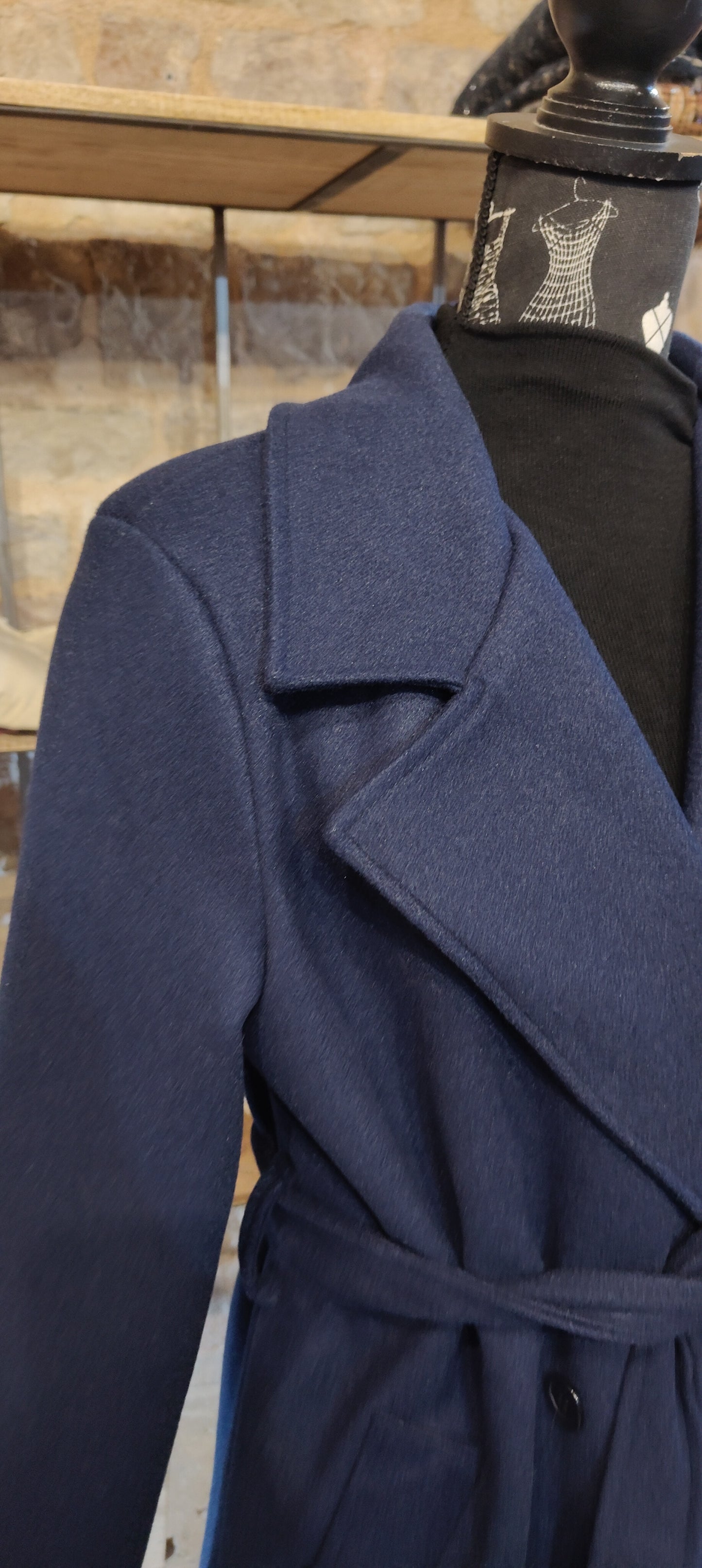 Cappotto blu