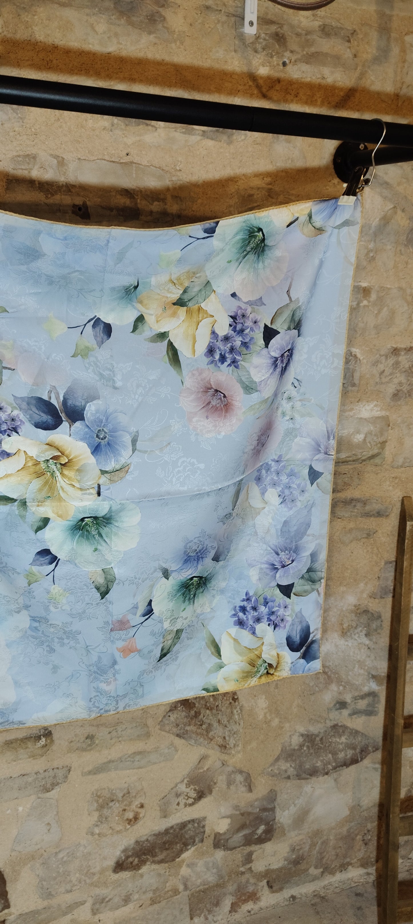 Foulard campo fiorito