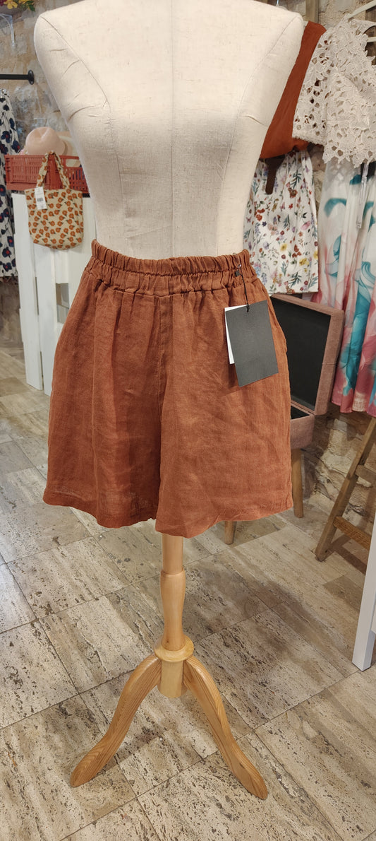 Shorts terracotta
