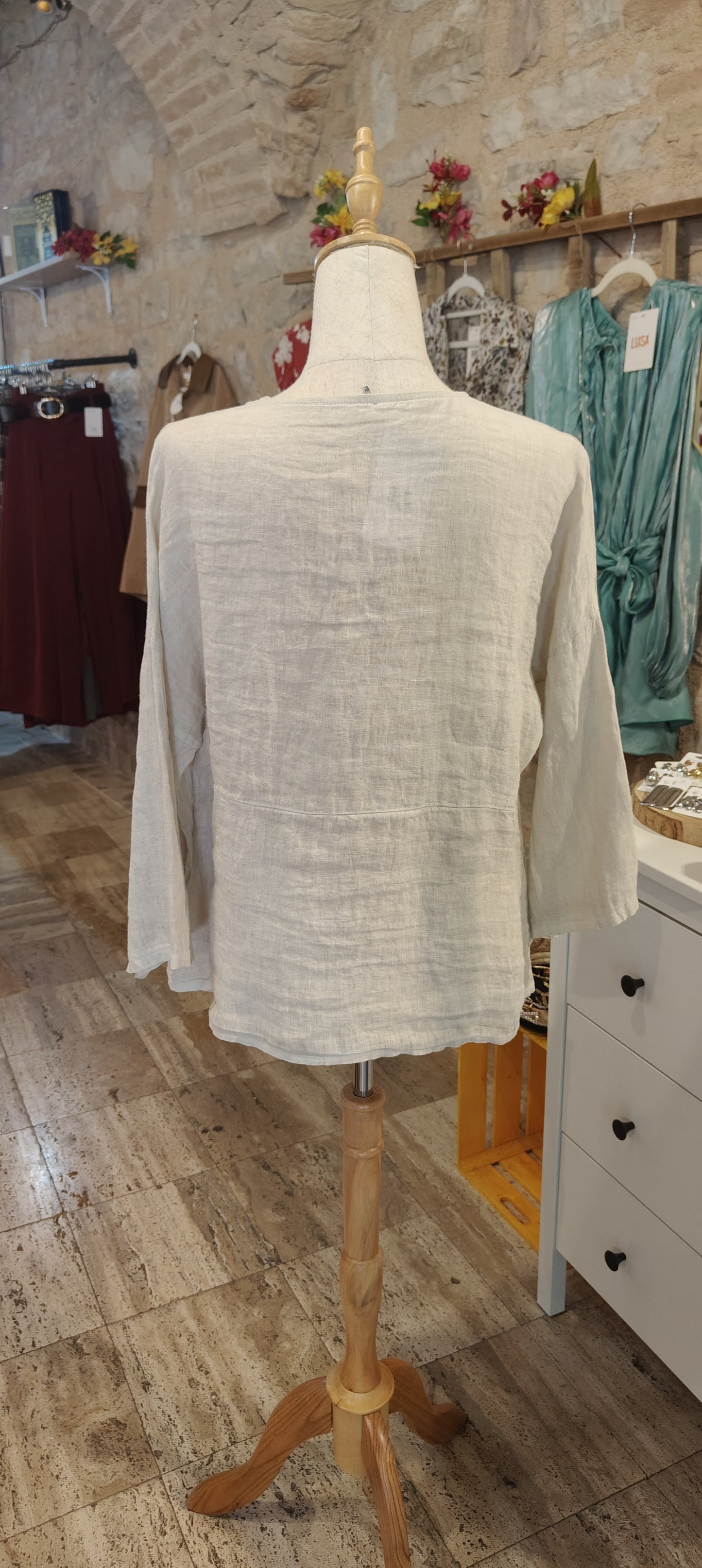 Camicia/giacca bianca