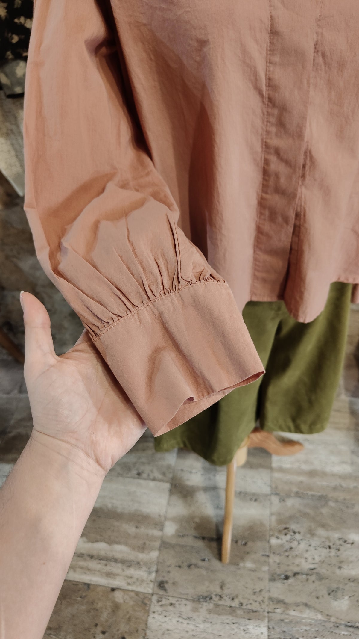Camicia basic (pesca)