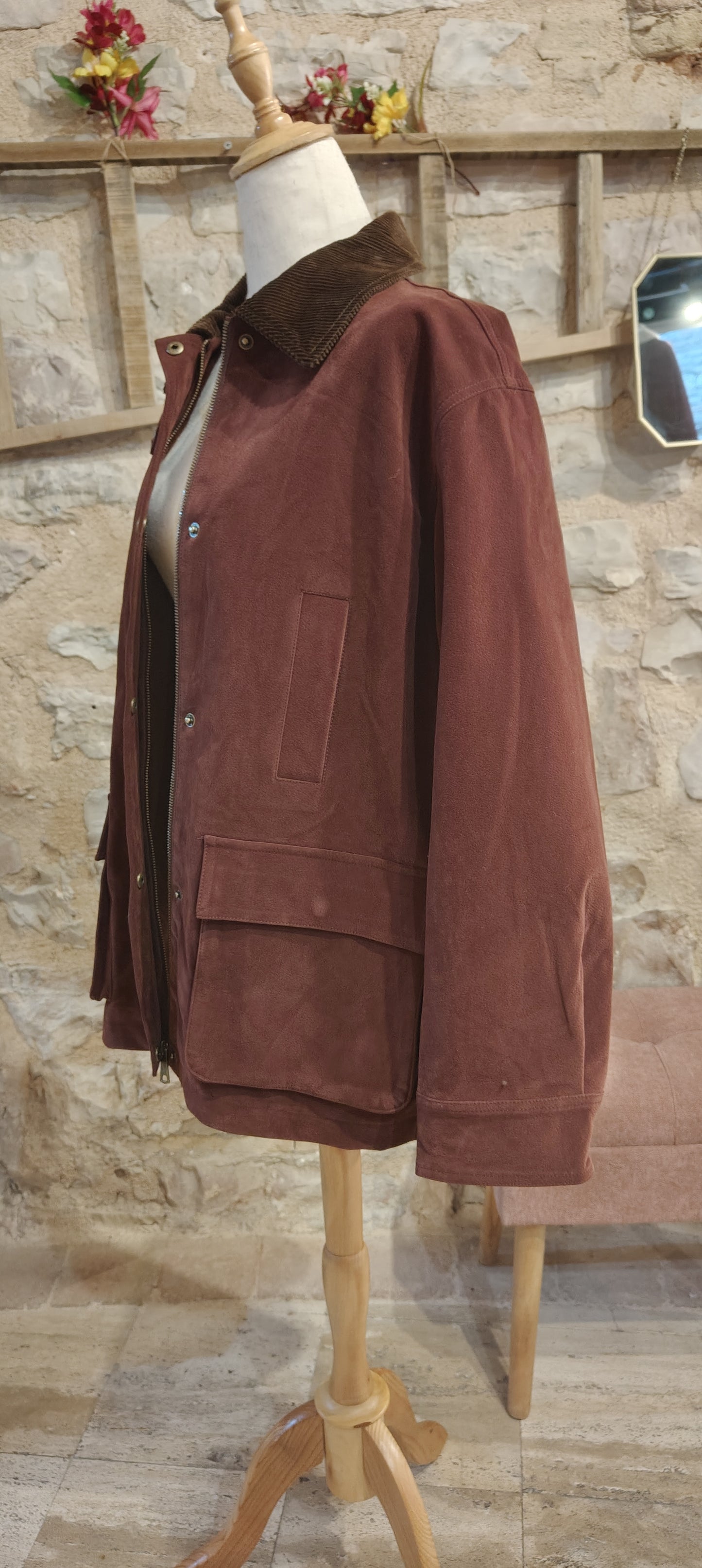 Cappotto bordeaux