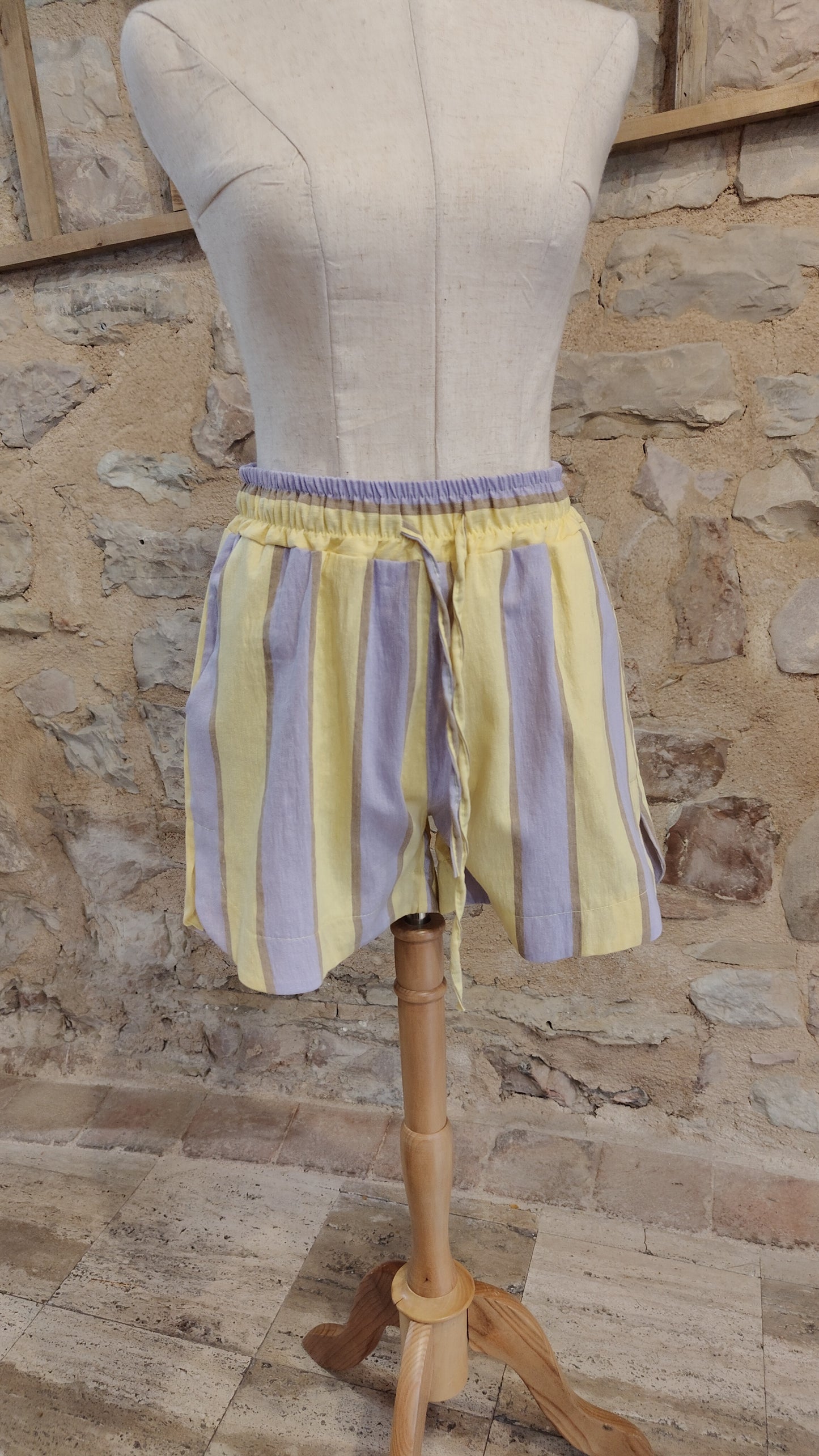 Shorts righe